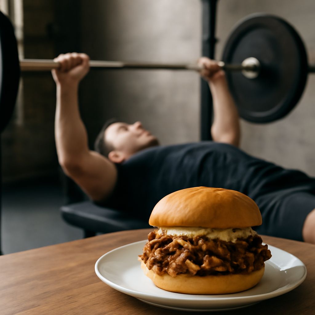 Pulled Pork Sandwich Calories and Calories Burned Bench Press Guide