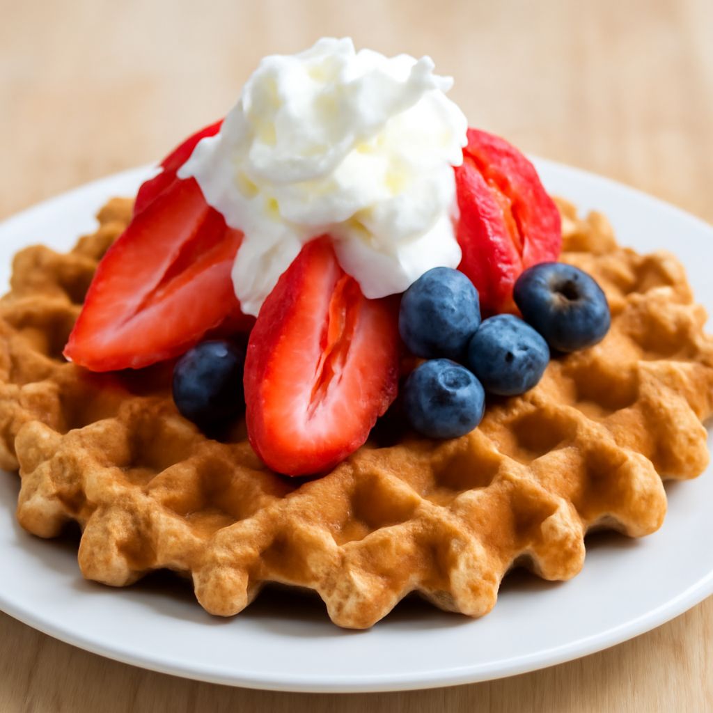 Low Fat Waffle Recipe for a Healthier Breakfast