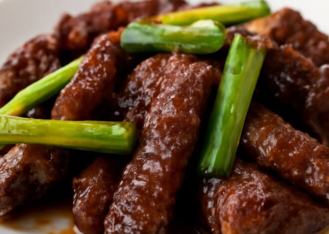 Mongolian Beef Calories: A Nutritional Insight