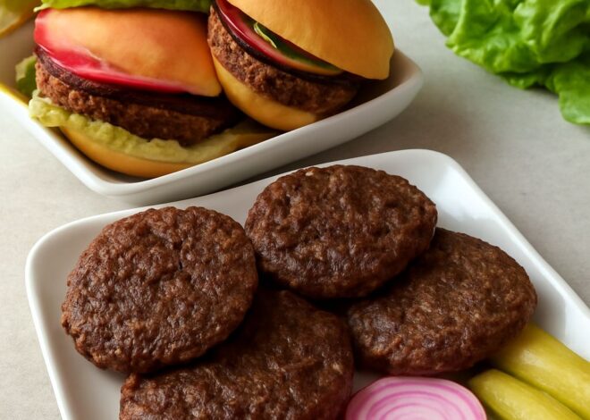 Hamburger Patty Calories: A Comprehensive Guide