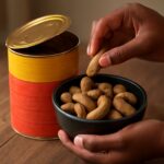 boiled peanuts calories and carbs