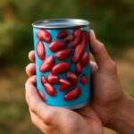 salt water taffy calories compared to calories in red beans