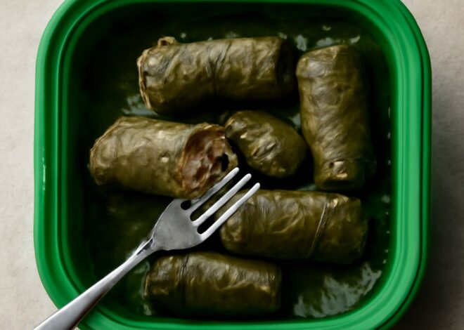 Stuffed Grape Leaves Calories: A Comprehensive Guide