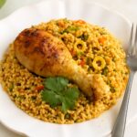 Arroz con pollo, porridge, and jawbreaker calorie details