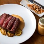 low calorie peanut butter and skirt steak calories