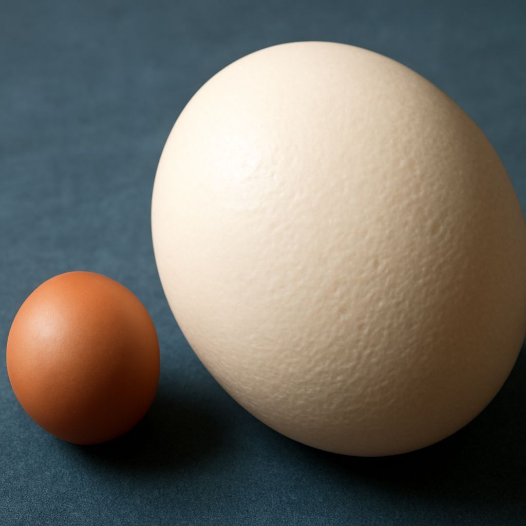 Ostrich Egg Calories and Comparisons with Other Eggs